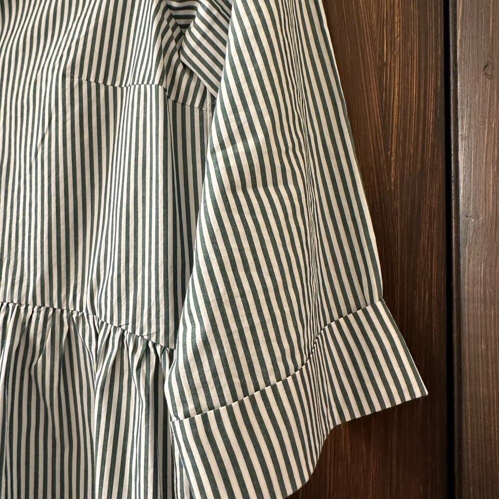 Tuckernuck Blue and White Striped Mini Shirt Dress - Picture 4 of 8